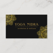 Yoga Nidra Lehrer-Visitenkarte Visitenkarte (Vorderseite)