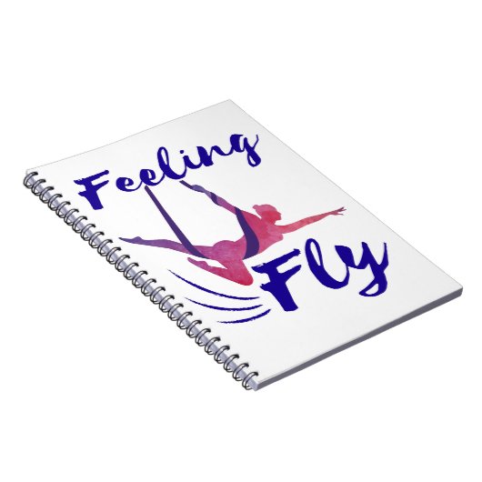 Yoga Niedlich Women Silks Gefühl Fliegen Notizblock (Rechte Seite)
