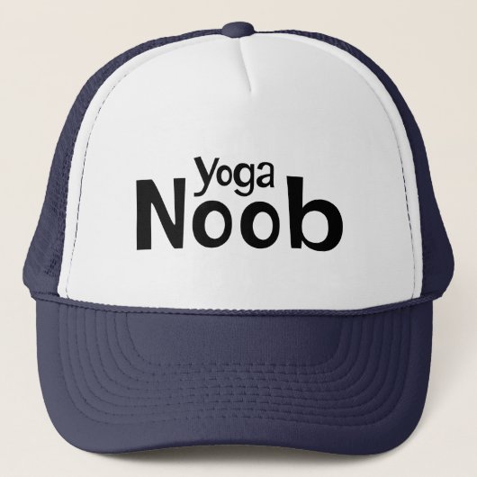 Yoga noob truckerkappe (Vorderseite)