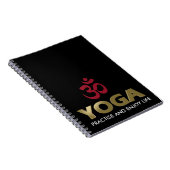 Yoga Notizblock (Rechte Seite)