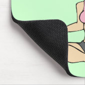 Yoga Nut Yogi Gear Mousepad (Ecke)