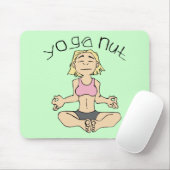 Yoga Nut Yogi Gear Mousepad (Mit Mouse)