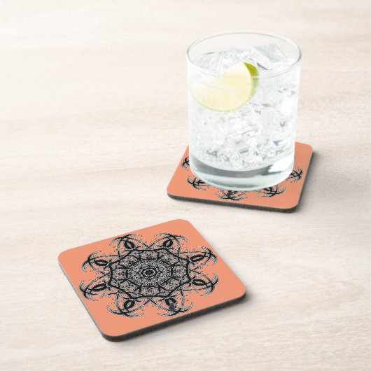 Yoga Octa Glyph Dusk Untersetzer (Rechte Seite)