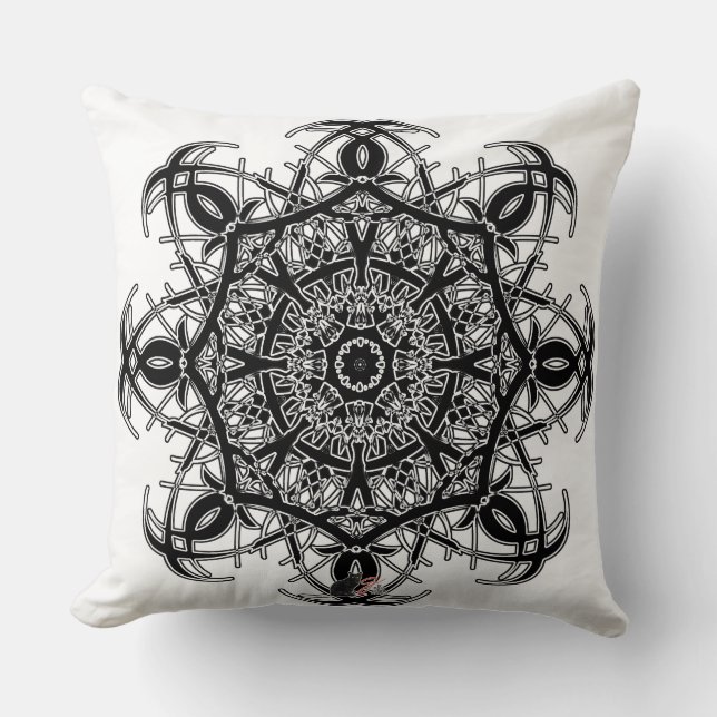 Yoga Octa Glyph Pillow Kissen (Vorderseite)