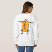 Yoga oder Pilates Cat "I Got This" Sweatshirt (Schwarz voll)