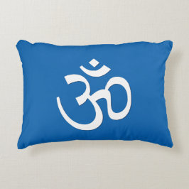 Yoga Om Accent Pillow Zierkissen