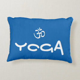Yoga Om Accent Pillow Zierkissen