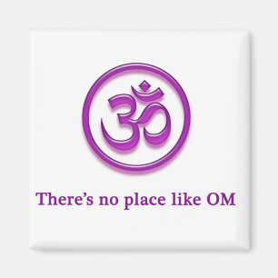 Yoga-OM-Magnet "kein Platz mögen OM " Magnet