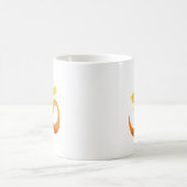 Yoga Om Mantra Gold Sun Meditation Kaffeetasse (Mittel)