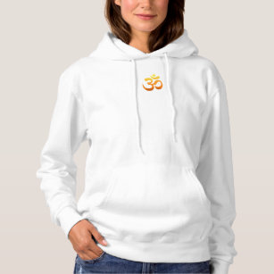 Yoga Om Mantra Symbol für Frauen Hooded Sweatshirt