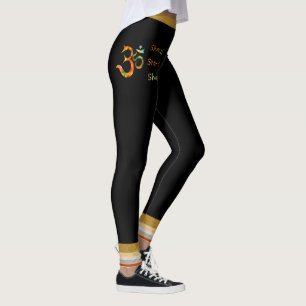 Yoga  Om Shanti Leggings