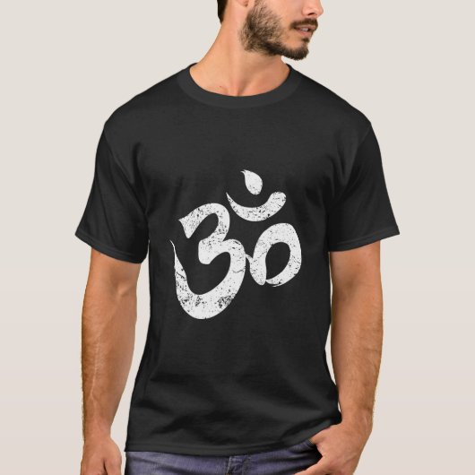 Yoga Om Spirituelle Symbol Om Meditation Ohm T-Shirt (Vorderseite)