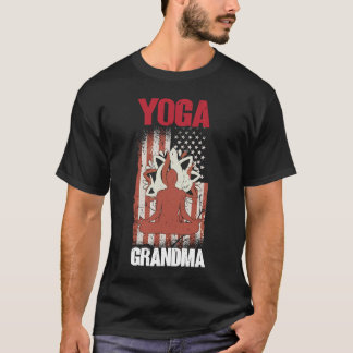 Yoga Oma Spiritualität Medizin Yoga 3 T-Shirt