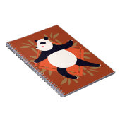 Yoga Panda Notizblock (Rechte Seite)