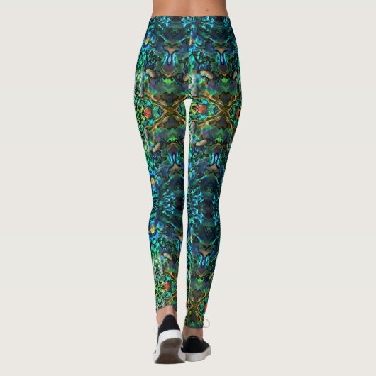 Yoga Pants Leggings Abalone (Rückseite)