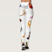 Yoga Pants Leggings Stretch Pants Kinderschuhe (Rückseite)