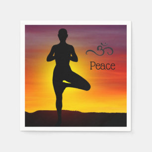 Yoga Paper Napkin Serviette