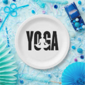 Yoga. Pappteller (Party)