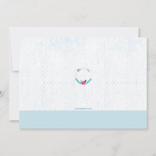 Yoga-Party Einladung (Rückseite)