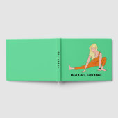 Yoga, Party Guest Book Yoga Girl HealthLifestyle Gästebuch (Voll)