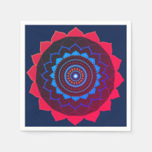 Yoga Party Paper Napkin