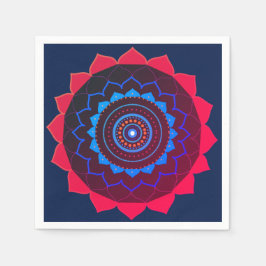 Yoga Party Paper Napkin Serviette