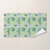 Yoga Pattern Handtuch Set (Handtuch)
