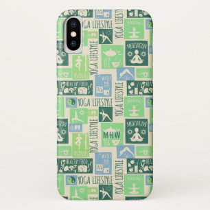 Yoga Pattern individuelle Telefonfälle für Monogra Case-Mate iPhone Hülle