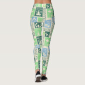 Yoga Pattern Leggings (Rückseite)