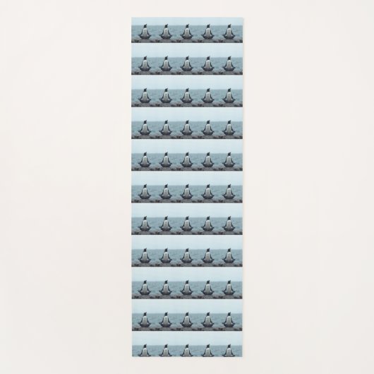 Yoga Penguin Yogamatte (Vorderseite)