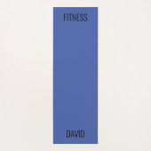 Yoga personalisierte Matte/Übungsmatte. Yogamatte (Rückseite)