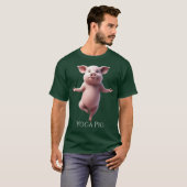 Yoga Pig T-Shirt (Vorne ganz)