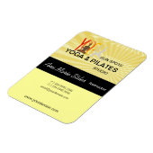 Yoga Pilates Business Magnet (Linke Seite)