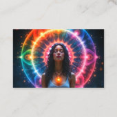 Yoga Pilates Instructor Visitenkarte (Rückseite)