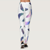 *~* Yoga Pilates Meditations-emporhebende Federn Leggings (Rückseite)