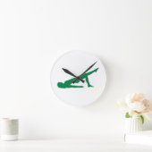 Yoga Pilates Runde Wanduhr (Zuhause)