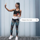 Yoga Pilates trainiert stilvolle Fun Workout Pants Capri Leggings