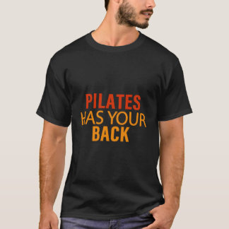Yoga Pilates Training Workout Sport Funny Pilates T-Shirt