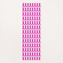 Yoga Pink Ribbon Breast Cancer Awareness Support