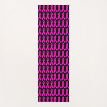 Yoga Pink Ribbon Breast Cancer Awareness Support