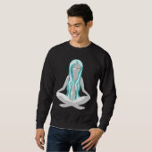 Yoga-Pose 61 Sweatshirt (Vorne ganz)