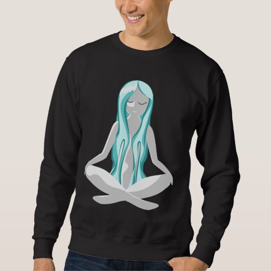 Yoga-Pose 61 Sweatshirt (Vorderseite)