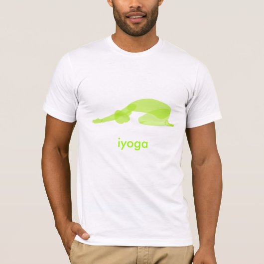 Yoga-Pose, abwärts Pose T-Shirt (Vorderseite)