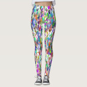 Yoga-Pose-Entwurfs-Leggings Leggings (Vorderseite)