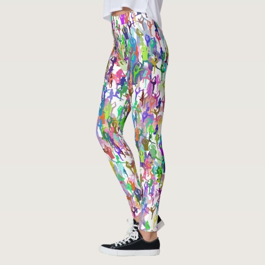 Yoga-Pose-Entwurfs-Leggings Leggings (Links)