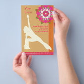 Yoga Pose Flyer (Handgriff)