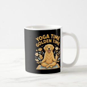 Yoga-Pose Golden Retriever Yoga _1  Kaffeetasse