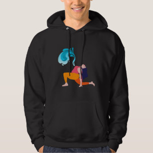 Yoga-Pose Hoodie
