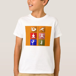 Yoga-Pose-Ikonen T-Shirt