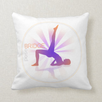 Yoga-Pose-Kissen (Brücken-Pose) Kissen